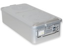 CONTAINER WITH FILTER large h150 mm grey