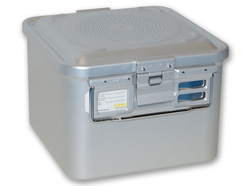 CONTAINER WITH FILTER small h200 mm grey