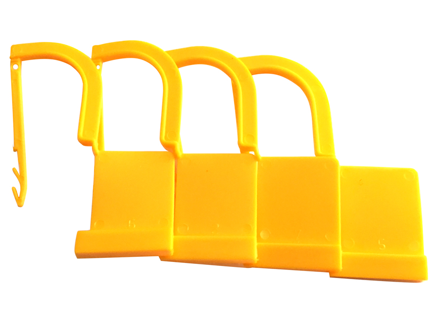 PLASTIC SEAL yellow