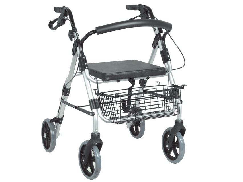 SILVER DEAMBULATOR - foldable