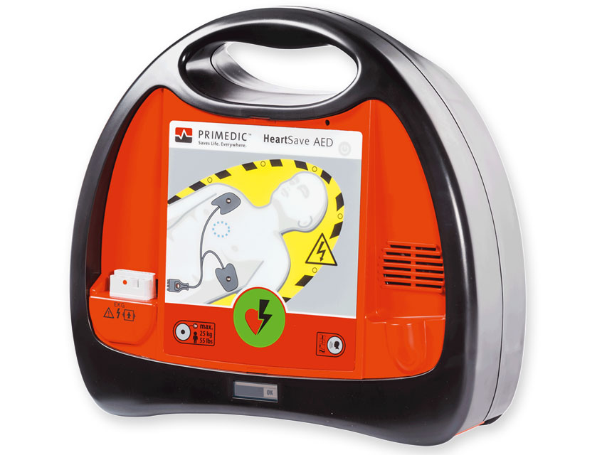 DEFIBRILLATOR with lithium battery PRIMEDIC HEART SAVE AED - GB/ES/PT/GR