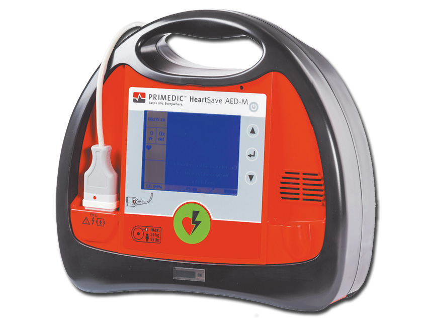 DEFIBRIL. HEART SAVE AED M-batt. Ric and monitor / other languages
