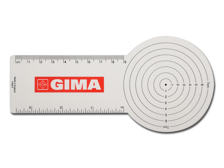 DERMATOLOGICAL RULER