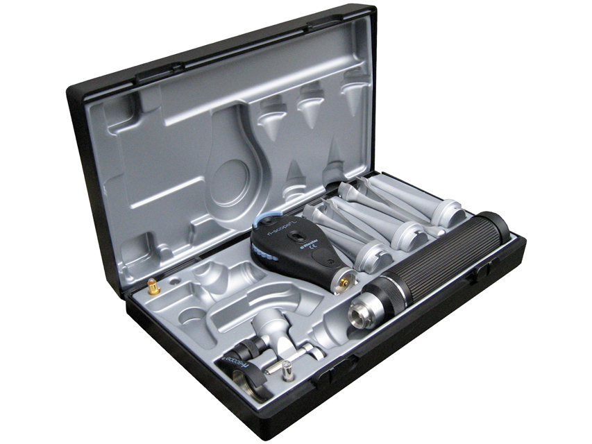 VETERINARY OTO-OPHTHALM SET RIESTER HL 2,5V AA handle - 3861