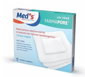 Sterile medicated plaster 8 x 10 cm Farmapore