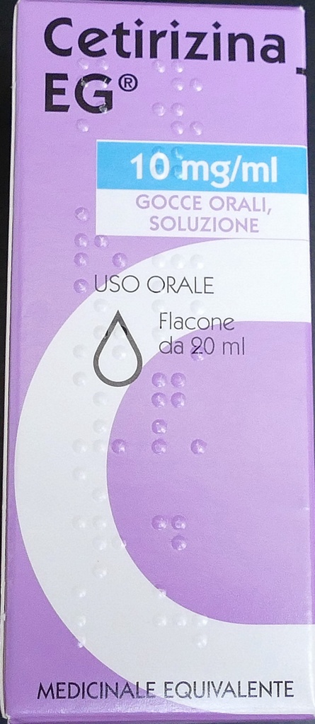 Cetirizine drops 10mg