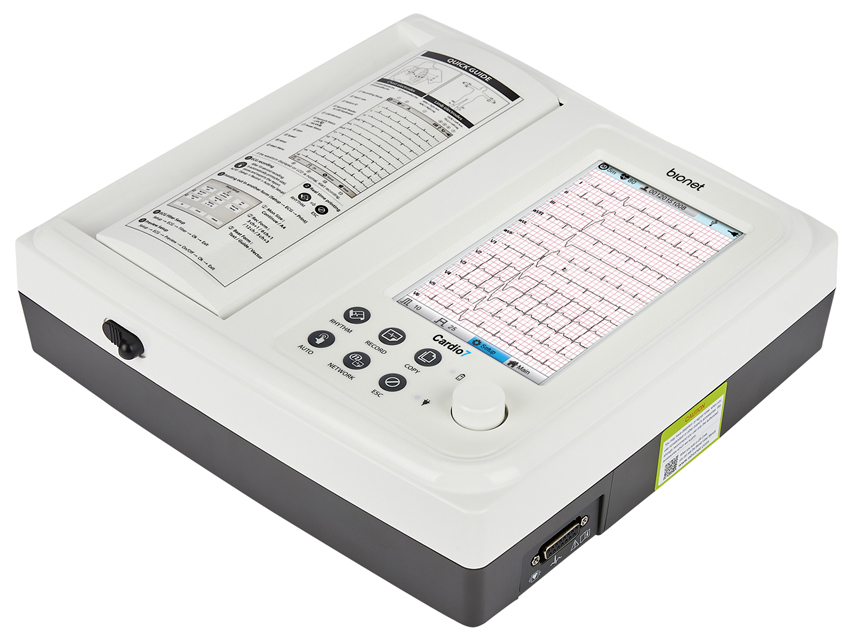 NEW CARDIO 7 12-channel ECG with touch screen