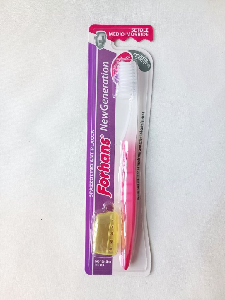 New Generation Toothbrush with ultra-soft bristle cover