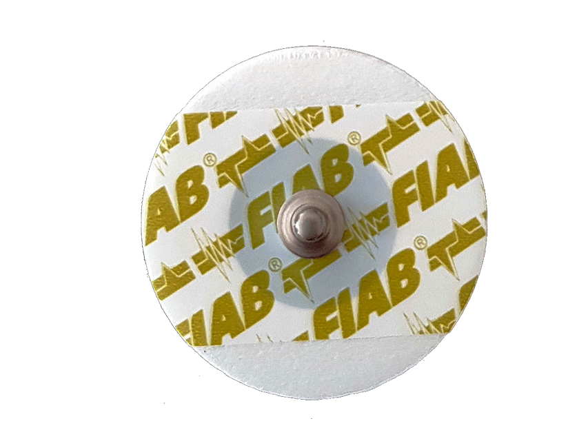 40 mm PE-FOAM SINGLE-USE ELECTRODE - round paediatric