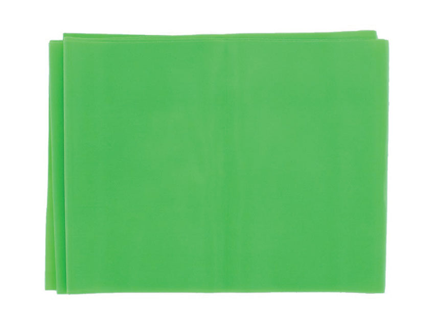 LATEX-FREE BAND 1.5 m x 14 cm x 0.25 mm - green