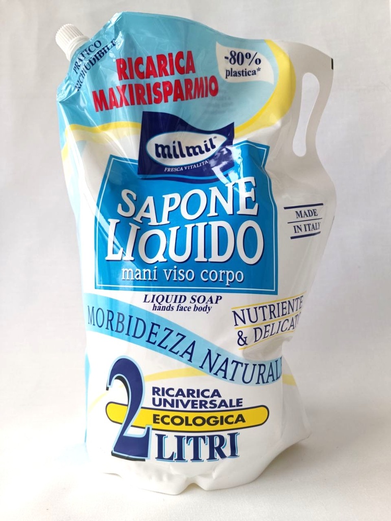 Liquid soap refill pouch 2 l