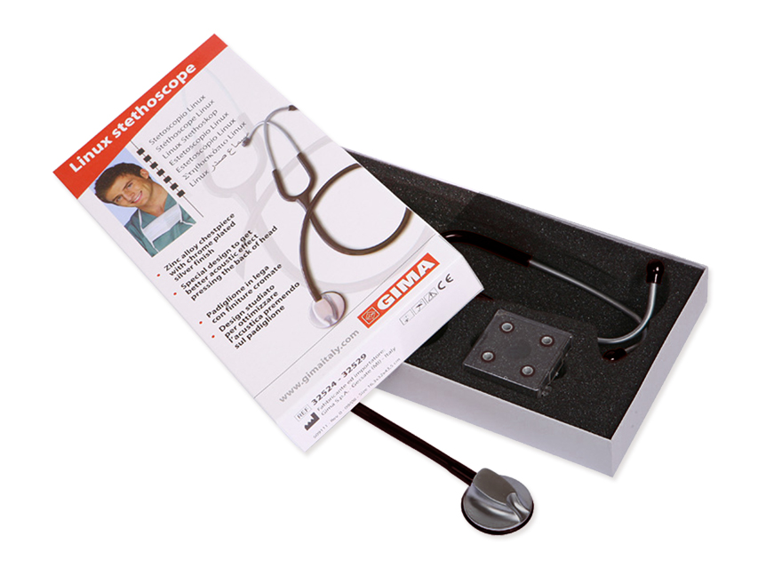 LINUX STETOSCOPE - black lyre