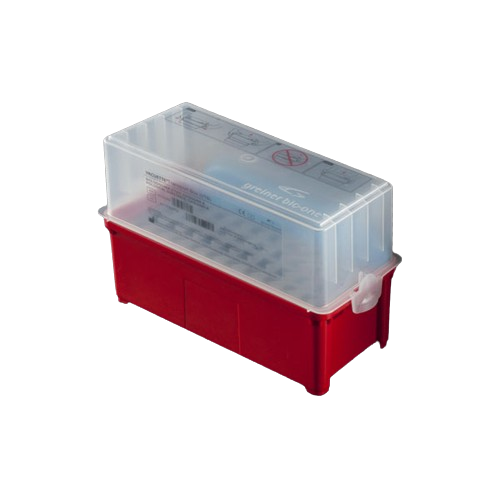 Secondary container for transporting 40 test tubes

