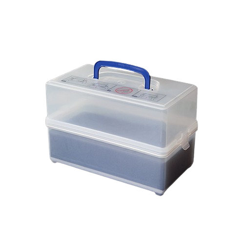 Secondary container for transporting 78 tubes
