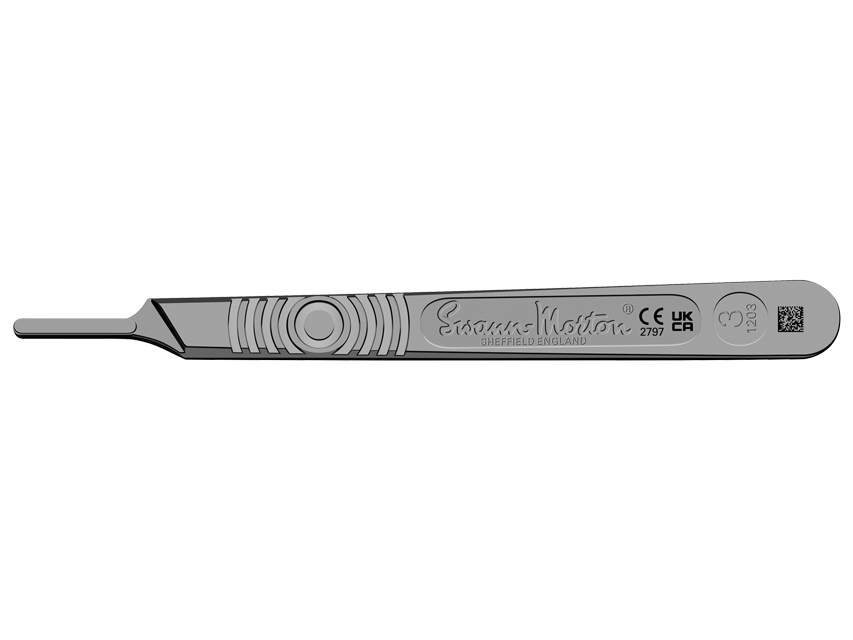 SWANN-MORTON STAINLESS STEEL HANDLE No. 3 with CE and UKCA