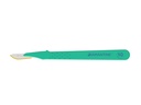DIAMANTINE BISTURES STAINLESS STEEL BLADE No. 10 - sterile