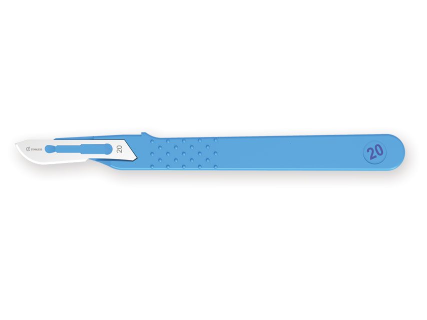 STERILE DISPOSABLE SCALPEL NO. 20