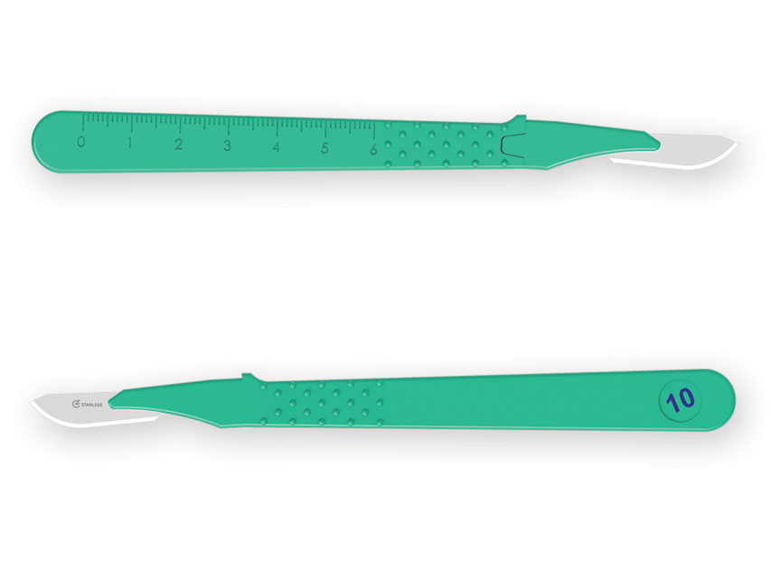 GIMA DISPOSABLE SCALPEL NO. 10 STERILE