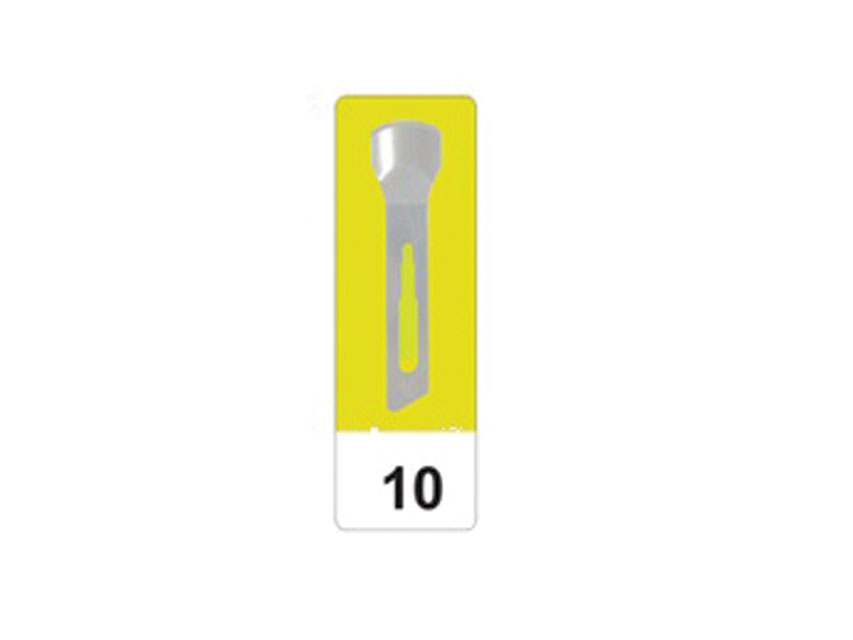 GIMA GOUGE BLADE - No. 10 - sterile