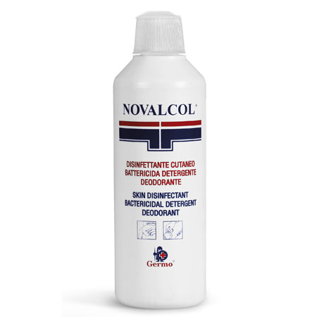 Liquid disinfectant for undamaged skin Novalcol bottle 250ml
