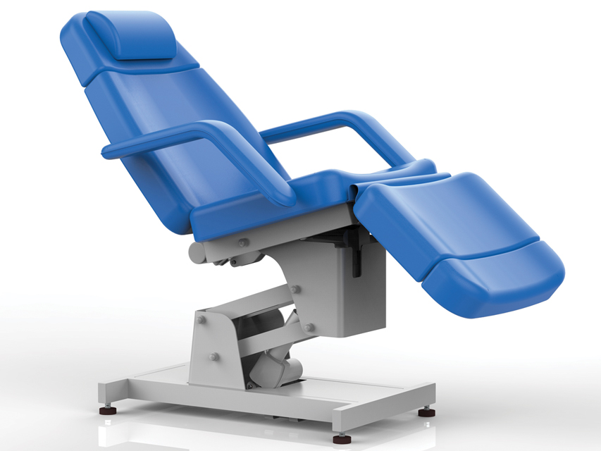 AMIRA ARMCHAIR - electric 2 motors - blue