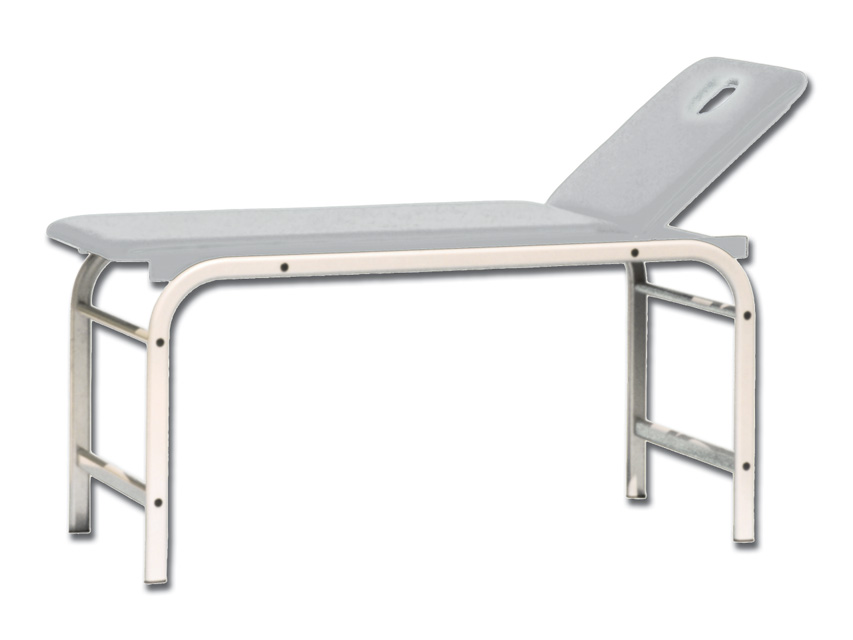 KING VISITING BED with hole - white