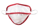 REUSABLE MASK MYCROCLEAN BFE 99.8% - white/red