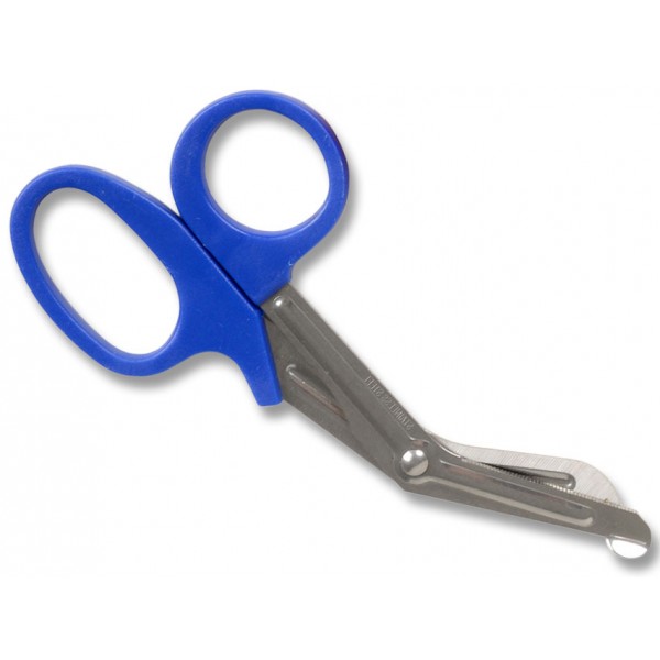 Emergency bandage scissor 19 cm blue
