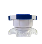 Pill crusher with ergonomic star handle

