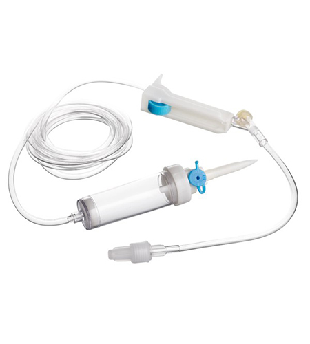 Y-tube 150cm luer lock
