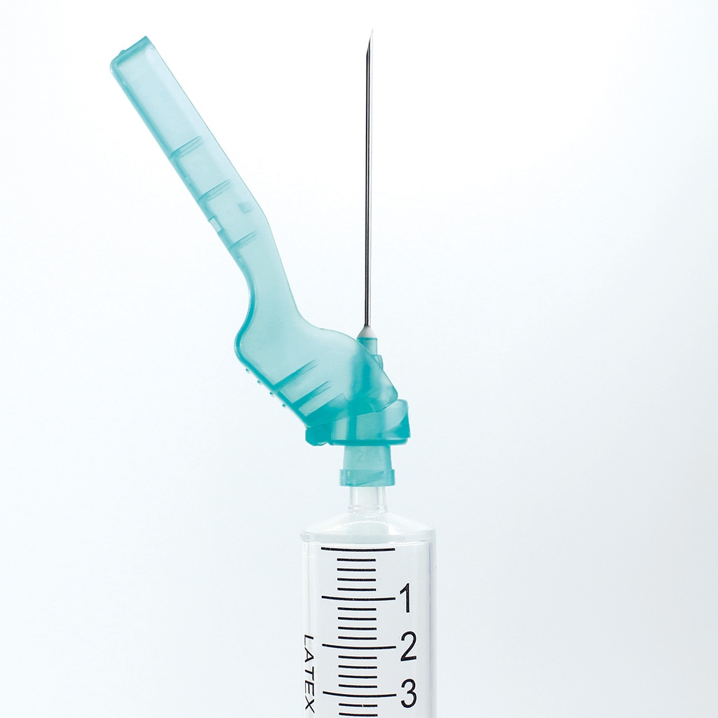 Syringe cc 5 with g24 needle and safety device