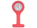NURSING CLOCK - round - red