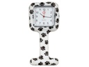 NURSING CLOCK - square - fancy footprints