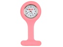 NURSING CLOCK - round - pink
