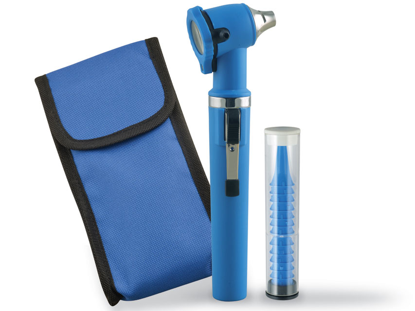 GIMALUX FIBRE OPTIC OTOSCOPE - blue