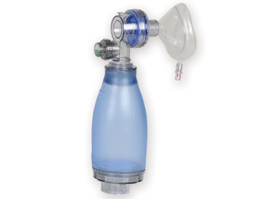 SILICONE BALL - neonatal - with mask