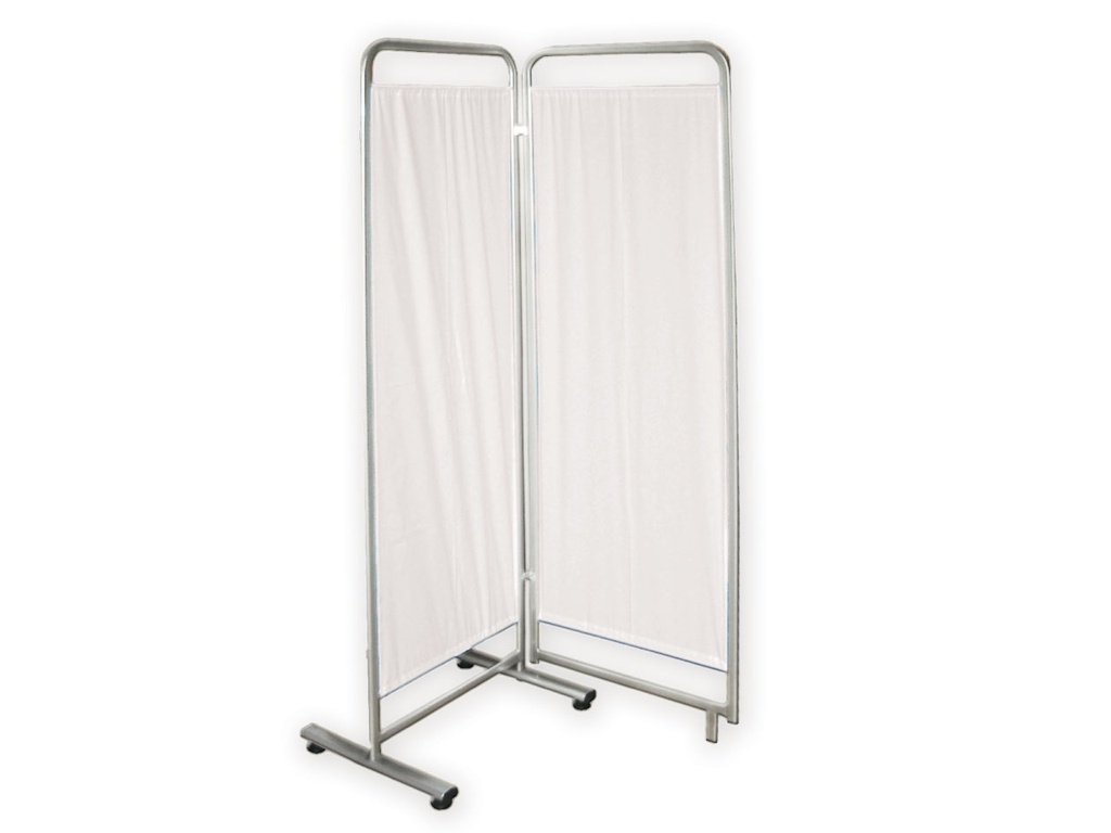 2-WING PARAVENT - white