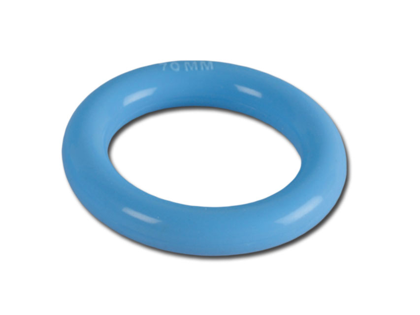 UTERINE SILICONE BLUE PESSARY diam. 70 mm - sterile