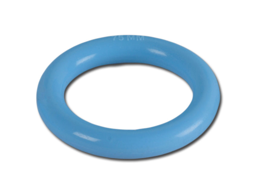 UTERINE SILICONE BLUE PESSARY diam. 75 mm - sterile