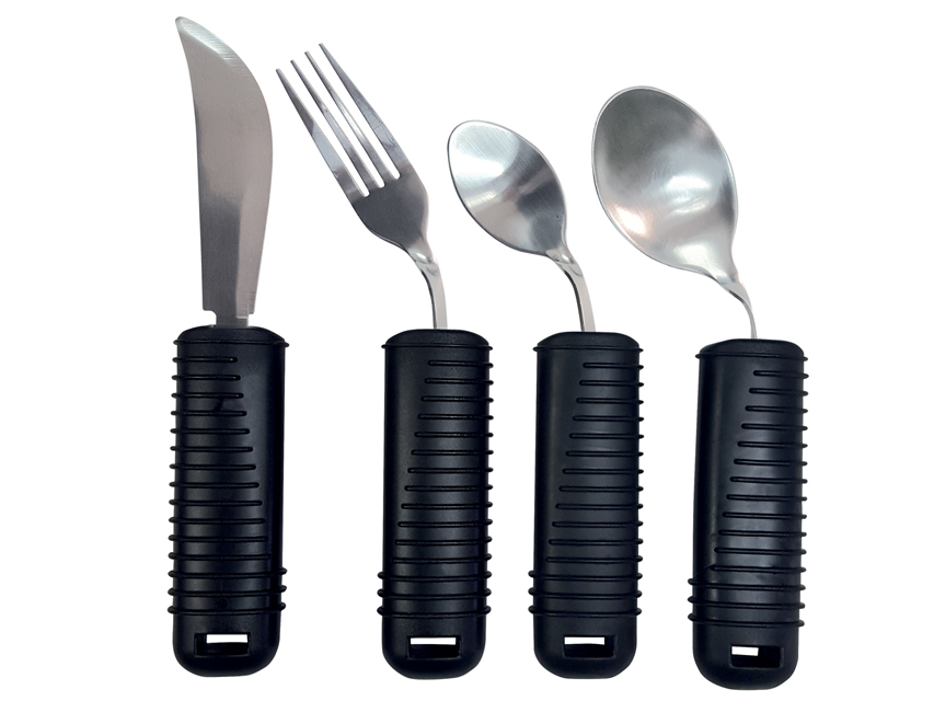 MODELISABLE CUTLERY KIT (fork, knife, small and large spoon)