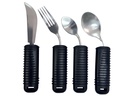 MODELISABLE CUTLERY KIT (fork, knife, small and large spoon)