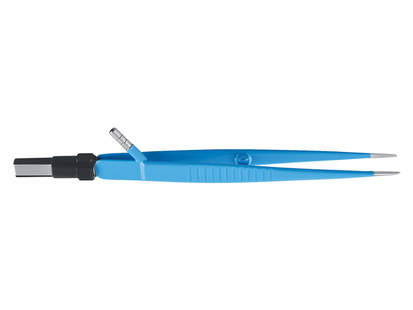 RECTANGED BIPOLAR PLIER 18 cm - irrigation