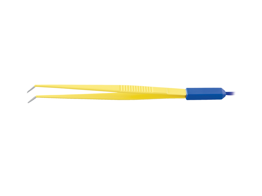 SINGLE-USE RECTOR PLIPPER 15 cm with 3 metre cable - angled tip 1.0 mm