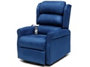 GINEVRA LIFTING ARMCHAIR 2 motors - blue