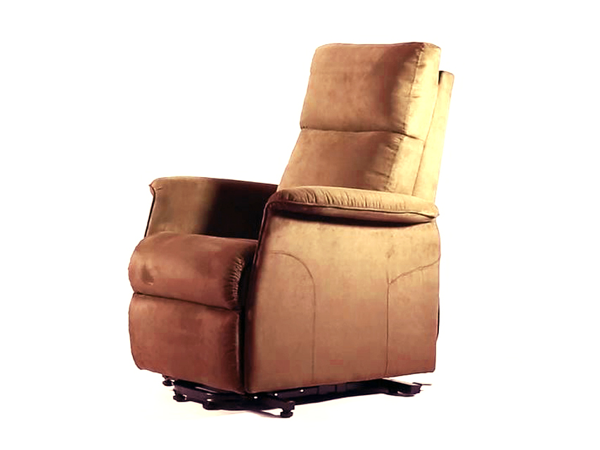 ELEVATABLE ARMCHAIR ARIANNA 2 motors - brown
