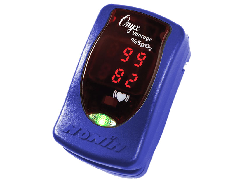 NONIN ONYX VANTAGE PULSOXIMETER - 9590 - blue