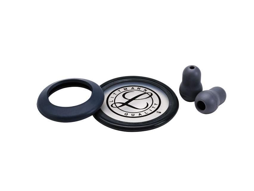 KIT LITTMANN 40006: diaphragm+bell ring+olive for Classic II-grey