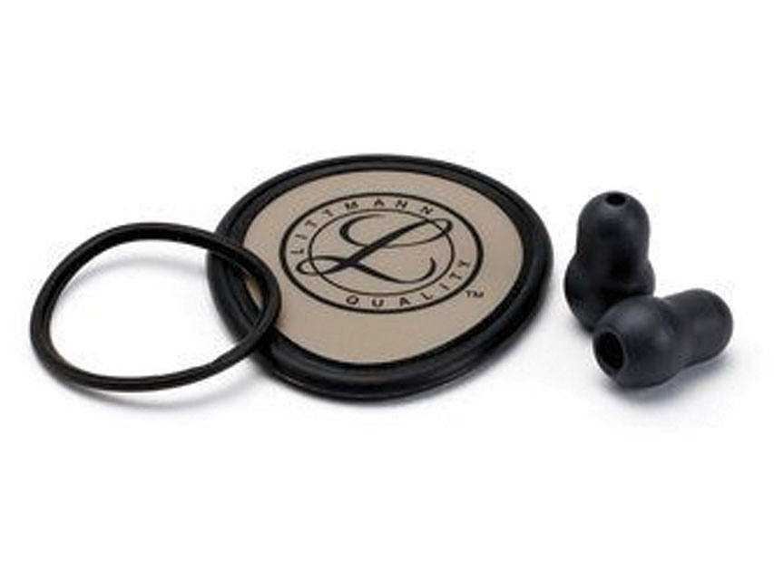 KIT LITTMANN 40020: membrane+bell ring+olive for Lightweight-black