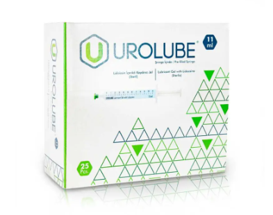Urological lubricating gel with chlorhexidine and lidocaine 11 ml