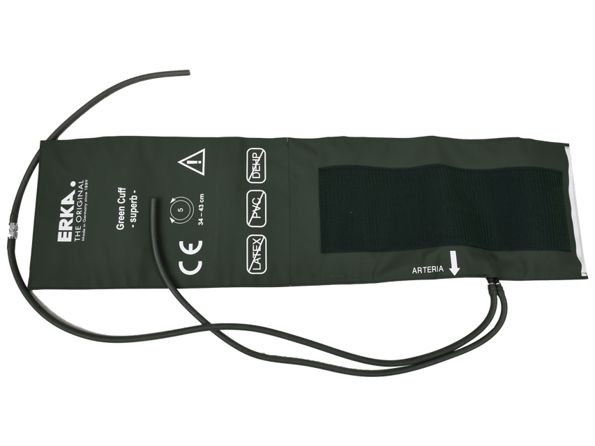 ERKA SUPERB GREEN 2-TUBE ARMREST - adult L - green for ERKA VARIO